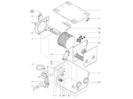Náhradní válec šroub V2A DIN 912 6 x 12 OASE