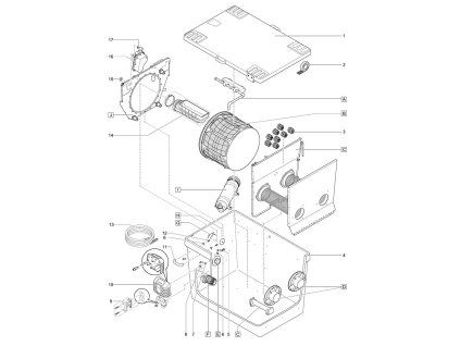 Náhradní šroub V4A DIN 912 M6 x 10 OASE