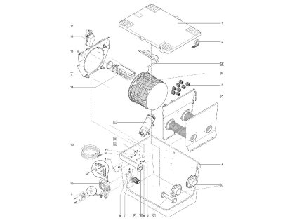 Náhradní sada šroubů pro odtok DN75 Premium OASE