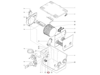 Náhradní vlákno deska DIN 7603 6 x 12 x 1 mm OASE