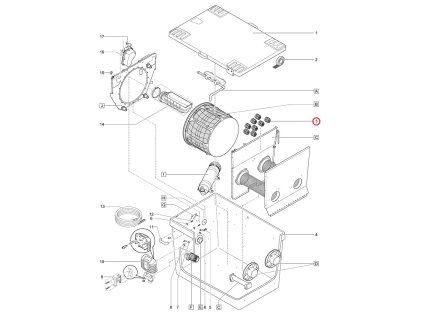 Náhradní doplňkový balíček Hel-X 13 mm 20 l OASE