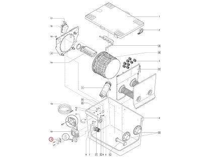 Náhradní sada těsnění hřídele ASM OASE