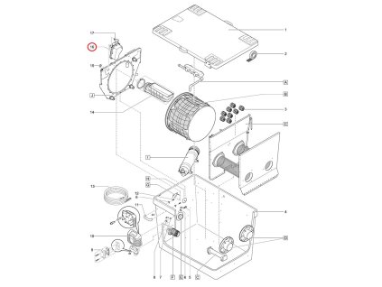 Náhradní bubnový motor ASM s čerpadlem OASE