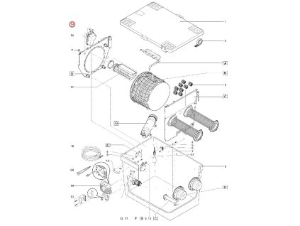 Náhradní válec šroub V2A DIN 912 6 x 12 OASE