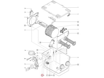 Náhradní uzavírací matice V2A DIN 1587 M6 OASE