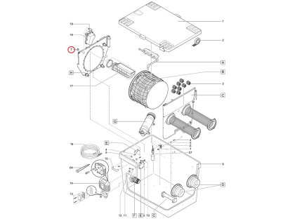 Náhradní matice s pojistkou V2A DIN 985 M6 OASE