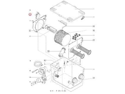 Náhradní bubnový motor ASM OASE