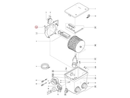 Náhradní matice s pojistkou V2A DIN 985 M6 OASE