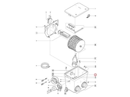 Náhradní kontejner PCP DF-L s čerpadlem 2017 OASE