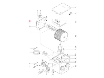 Náhradní matice s pojistkou V2A DIN 985 M6 OASE