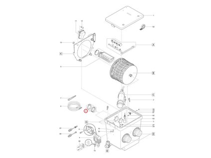 Náhradní zaslepovací víčko DN 110 OASE