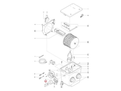 Náhradní sada těsnění hřídele ASM OASE