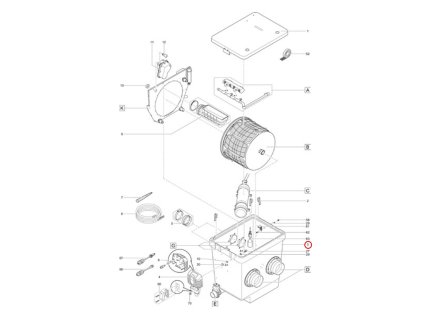 Náhradní kontejner PCP DF-L Gravitace 2017 OASE