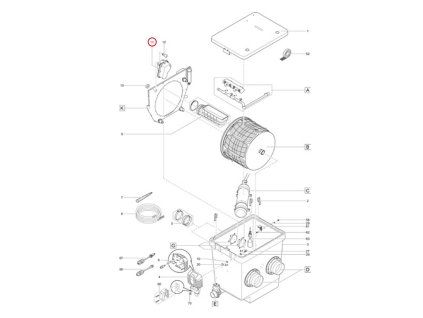 Náhradní bubnový motor ASM OASE