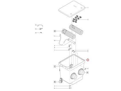 Náhradní nádoba pro bio modul OASE
