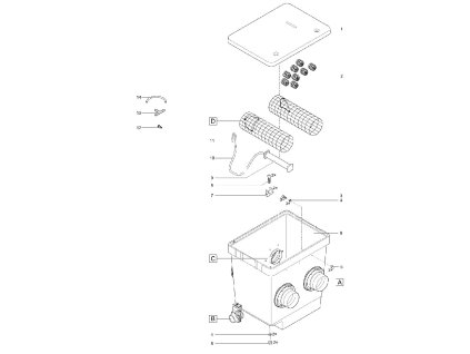 Náhradní výstup 150/2 OASE ProfiClear M 2 - M 5