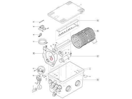 Náhradní matice s pojistkou V2A DIN 985 M6 OASE