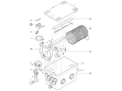 Náhradní napájecí zdroj 100 VA / 12 V DC 8A V-2021 OASE