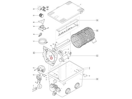 Náhradní matice s pojistkou V2A DIN 985 M6 OASE