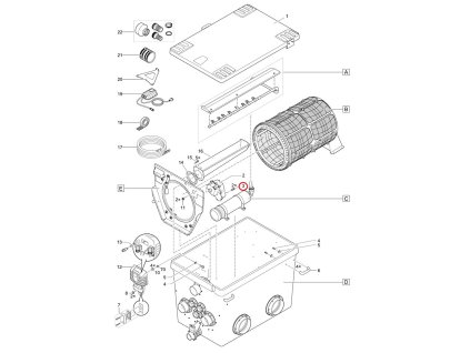Náhradní šroub V4A DIN 912 M6 x 10 OASE