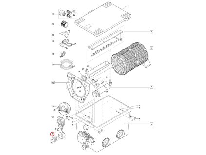 Náhradní sada těsnění hřídele ASM OASE