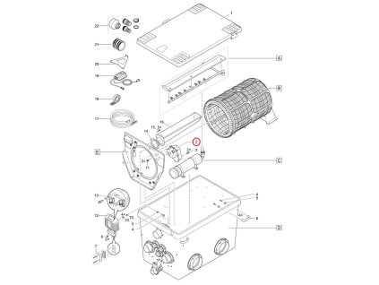 Náhradní bubnový motor ASM OASE