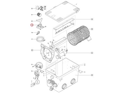 Náhradní napájecí zdroj 100 VA / 12 V DC 8A V-2021 OASE