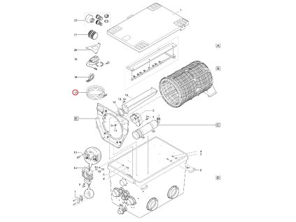 Náhradní ochrana kabelu 0,85 m OASE