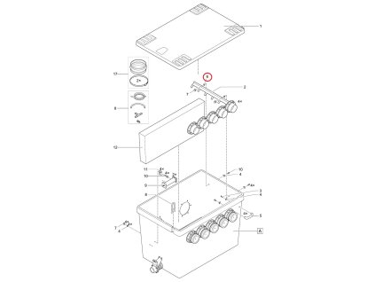 Náhradní matice s pojistkou V2A DIN 985 M6 OASE