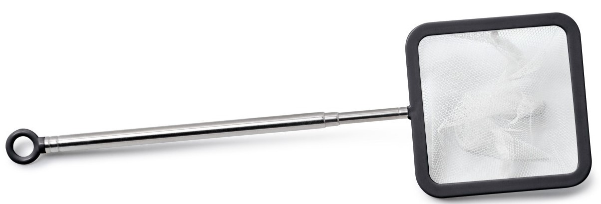 Oase Akvarijní teleskopická síťka čtvercová - černá