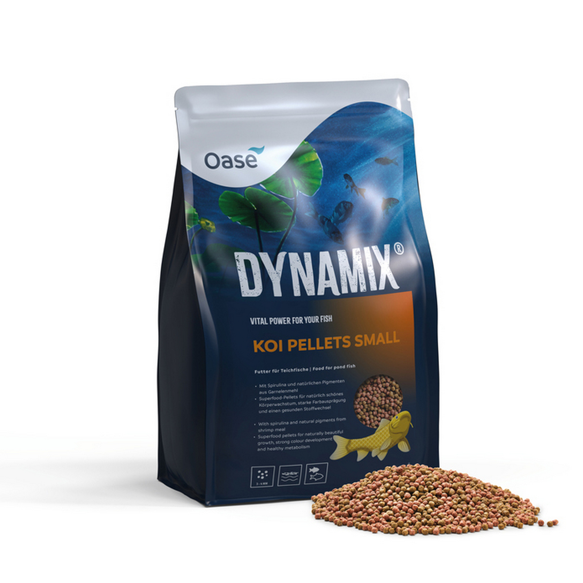 Oase DYNAMIX Koi Pellets Small 4 l - krmivo