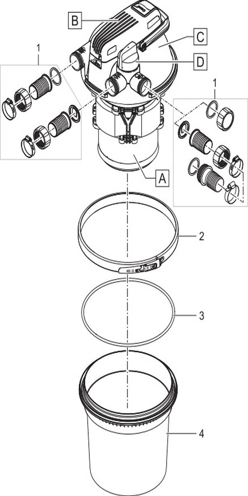 Oase FiltoClear 5000 - tlakový filtr
