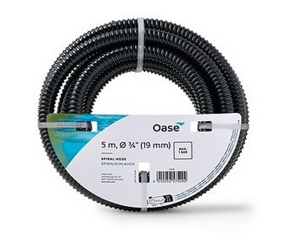 Oase Spirálová hadice 3/4" černá 5 m