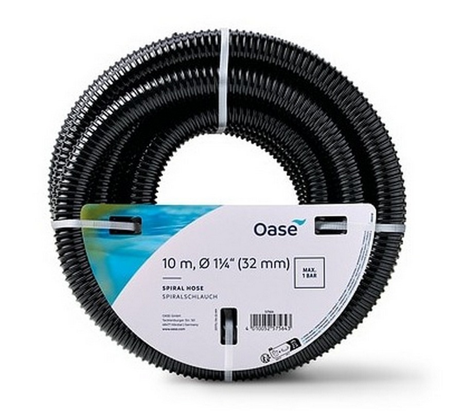 Oase Spirálová hadice 1 1/4" černá 10 m