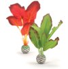 biOrb Silk plant set small green & red