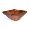 Měděná mísa čtverec 50