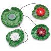 PondoSolar Lily LED Set 3 - sada leknínů s osvětlením