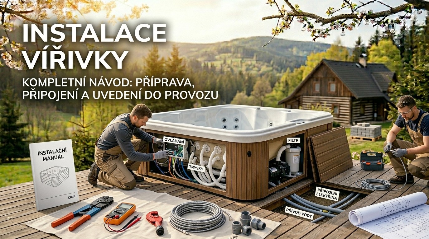 Instalace a umístění vířivky
