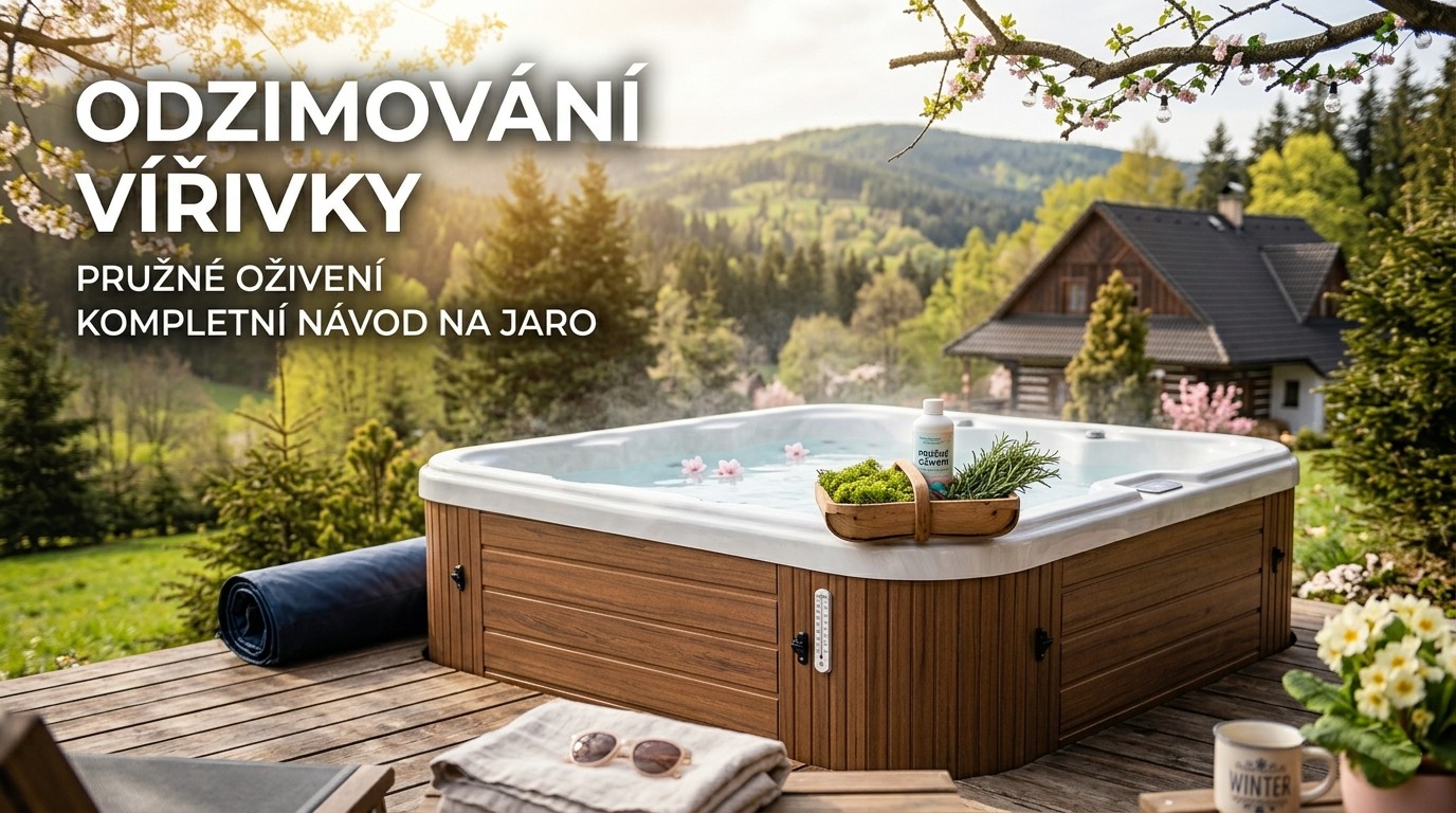 Odzimování vířivky: Jak ji správně spustit po zimě a vyhnout se chybám