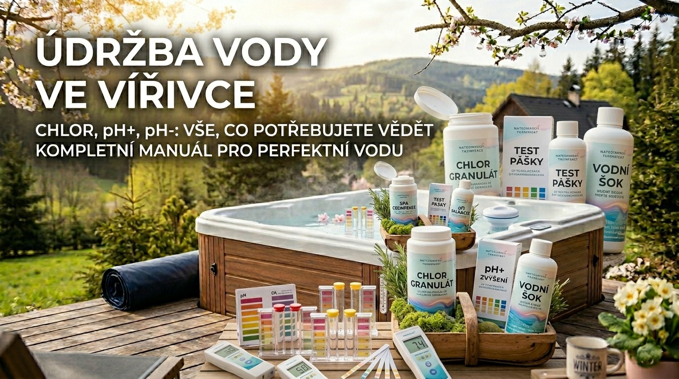 Údržba vody ve vířivce