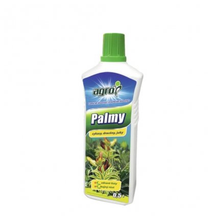 Hnojivo kvapalné pre palmy a zelené rastliny 500 ml Agro