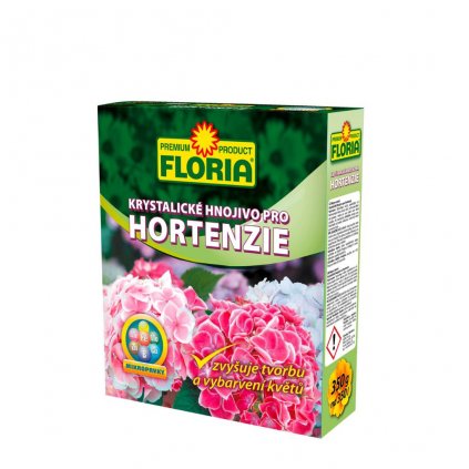 Kryštalické hnojivo pre hortenzie 350 g Floria