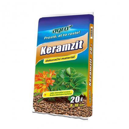 Keramzit 8-16mm 20l granulovaný Agro