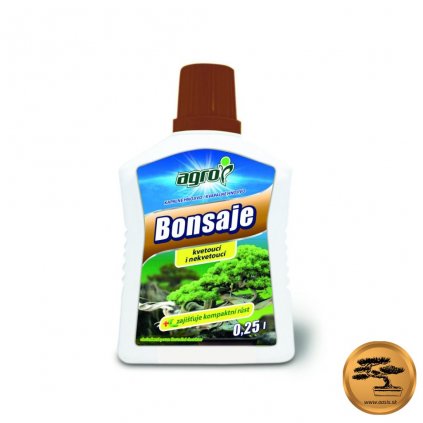 Hnojivo kvapalné pre bonsaje 0,25 ml Agro