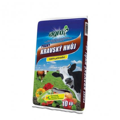 Kravský hnoj 10kg Agro