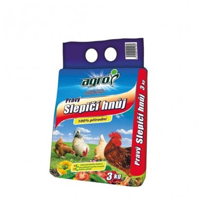 Hnoj slepačí 3kg Agro