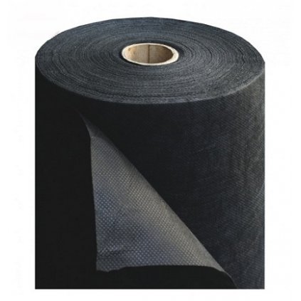 Netkaná textília čierna 50g/m2 10x1,6m