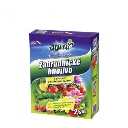 AGRO Záhradnícké hnojivo 2,5kg