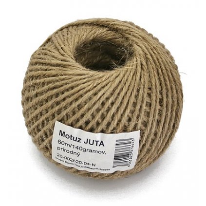 Motúz Garden, jutový, L-60 m/140 g, 2.3 mm