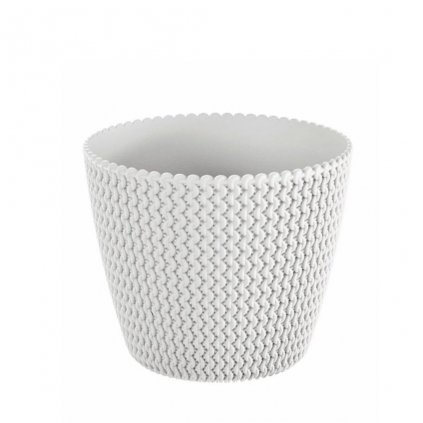 Prosperplast Splofy DSP 220  kvetináč biely